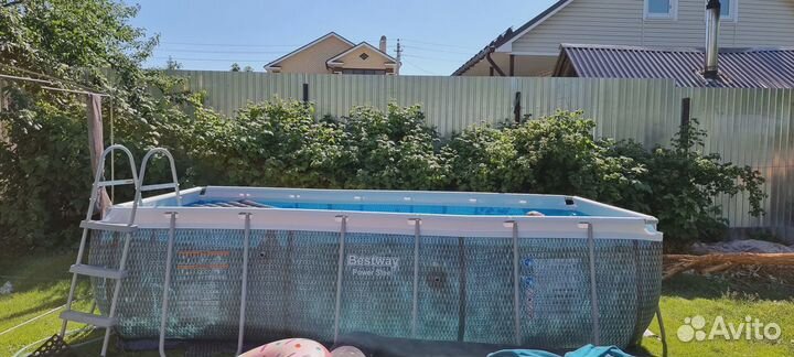 Каркасный бассейн 404х201х100