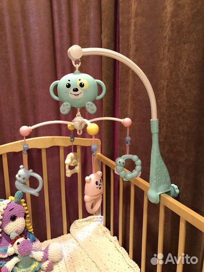 Мобиль музыкальный в кроватку