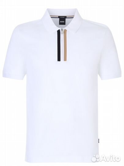 Поло хлопковое boss