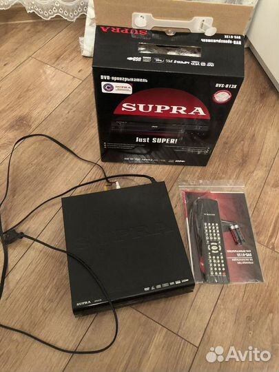 Dvd плеер supra