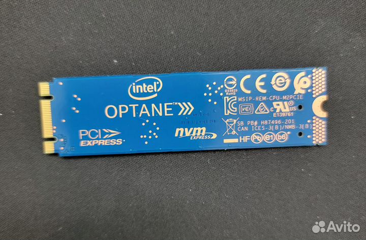 SSD Intel Optane Memory M10 16Gb