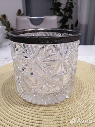 Ваза хрустальная СССР