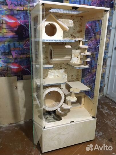 Витрины для шиншилл