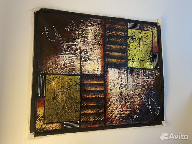 Картина абстракция ручная работа