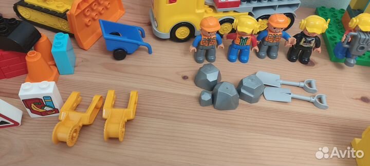 Lego duplo Стройка 10813 с доп деталями