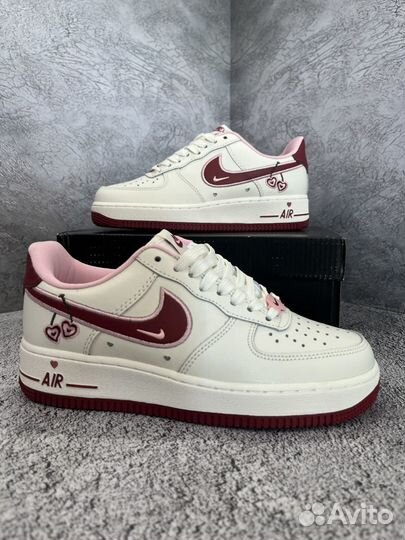 Кроссовки nike Air Force 1 valentine s day