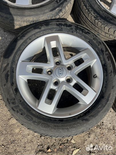 Колеса kia с резиной 205/55 nexen