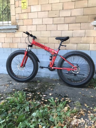 Ferrari Фэт Байк на ходу