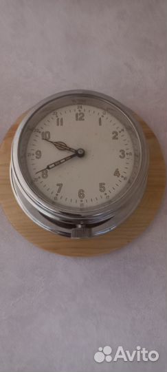 Часы судовые каютные корабельные ранние