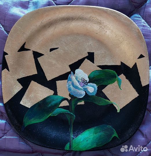 Декоративная настенная тарелка