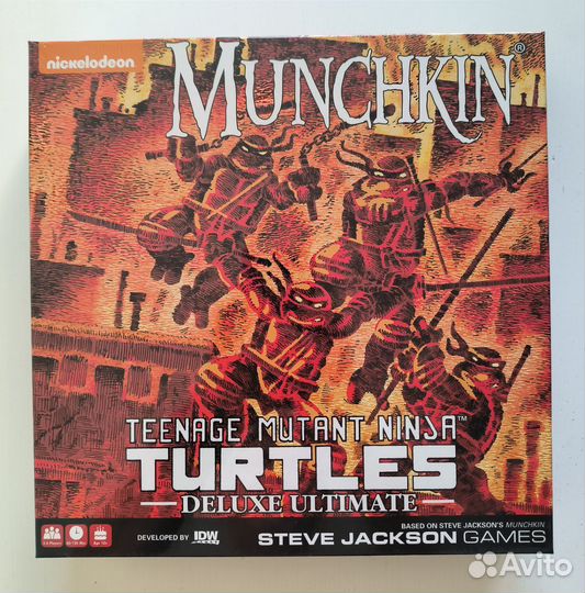 Манчкин tmnt (Deluxe Ultimate издание)