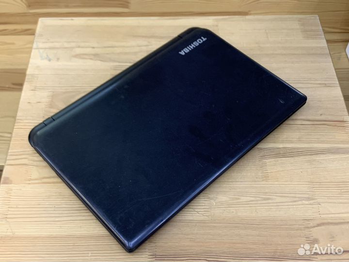 Тонкий Toshiba 15/4Гб/SSD 256Gb/Батарея 5ч