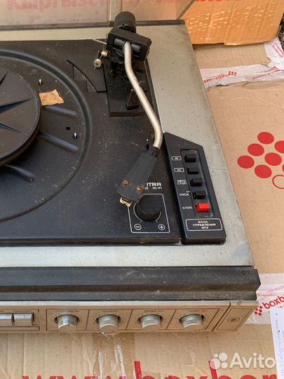 Проигрыватель Вега 109 стерео СССР