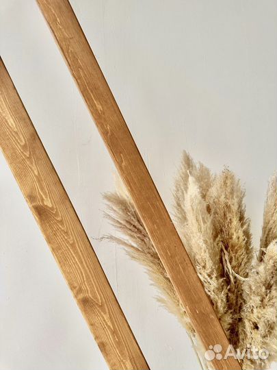 Свадебная Арка деревянная треугольная, фотозона