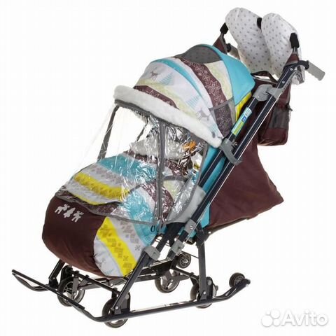 Санки коляска ника 7 3