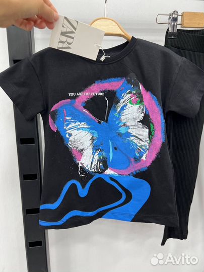 Костюм Zara для девочки с легинсами