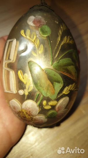 Яйцо пасхальное старинное