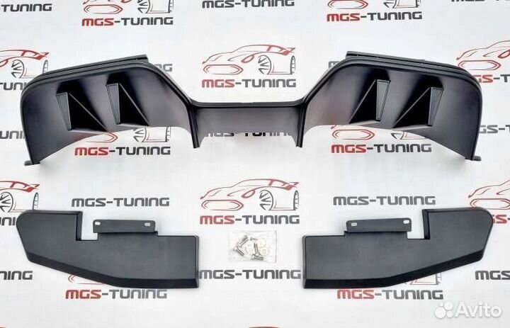 Диффузор Ford Mustang 2014-2017 стиль PFT