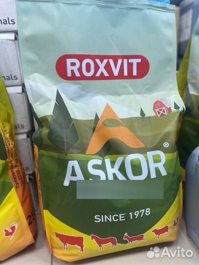 Роксивит Премикс 5 кг. добавка для крс