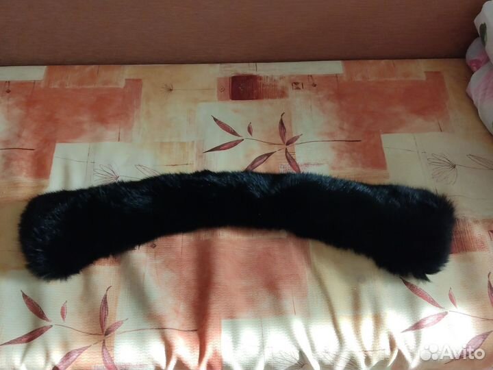 Меховой воротник песец