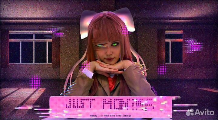 Моника косплей ддлк