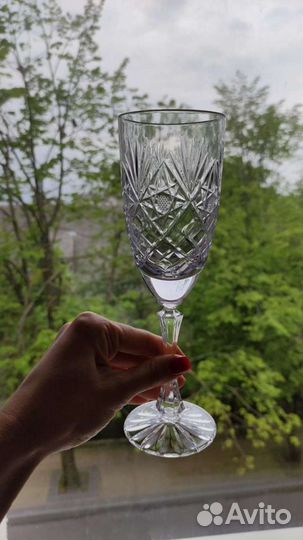 Бокалы фужеры хрусталь