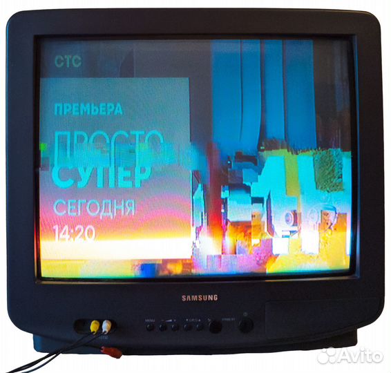 Телевизор Samsung CK-5373Z с пультом и антенной