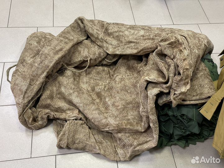 Мкт-п. Маскироврчная сеть х/б с пропиткой