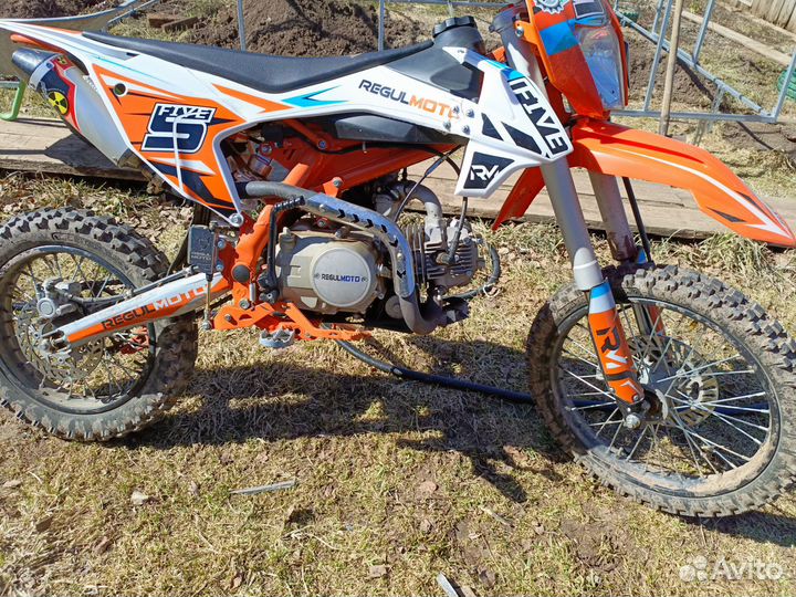Питбайк regulmoto five 125