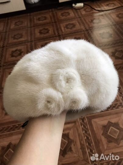 Берет норковый без каркасный