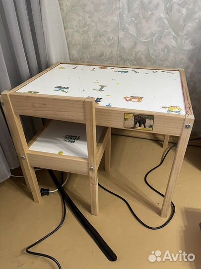 Детский столик и стульчик IKEA