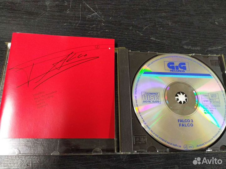 Falco 3 teldec оригинал CD 1985