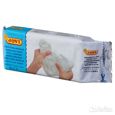 Паста масса моделирования и лепки jovi, отвердеваю