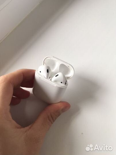 Беспроводные наушники apple airpods 2