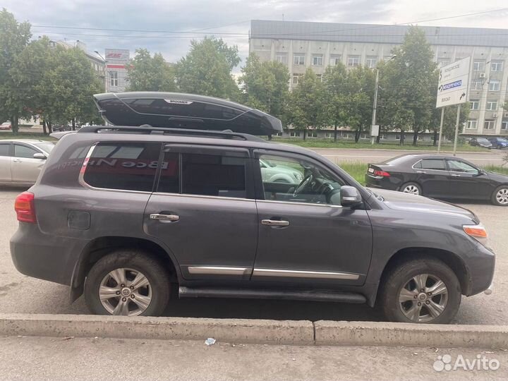 Автобокс Broomer Venture XL 500 л Чёрный металлик