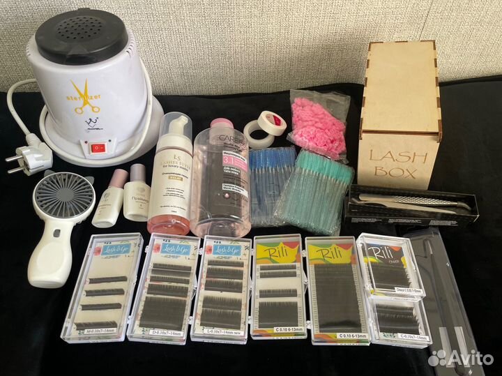 Материалы для наращивания ресниц