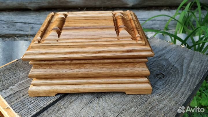 Шкатулка из дуба ручной работы