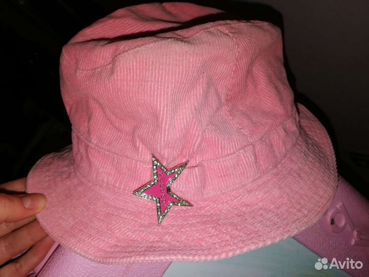 Шляпа Iceberg розовая y2k