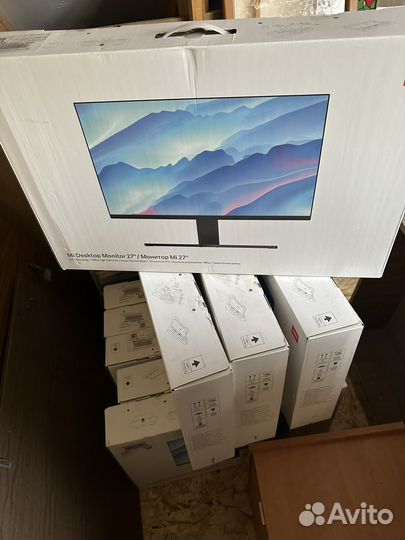 Монитор Xiaomi 27 Black 75hz Ips 1920 1080 новые