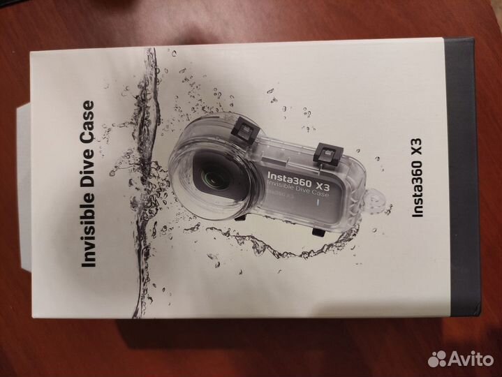 Invisible dive case insta360 x3