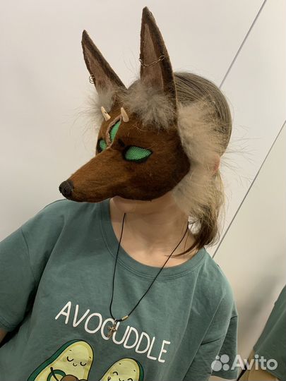 Маска лиса для квадробики