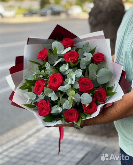 Свежие красные Розы (доставка)