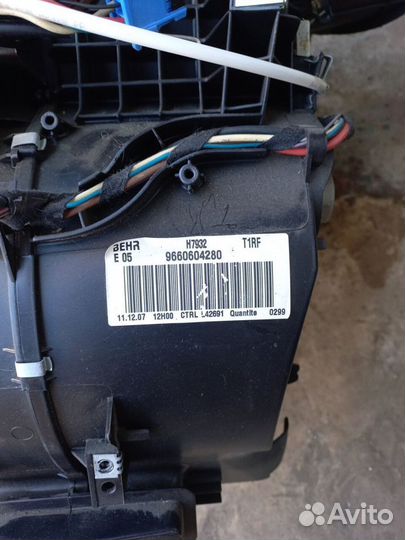 Печка Peugeot 206 в сборе