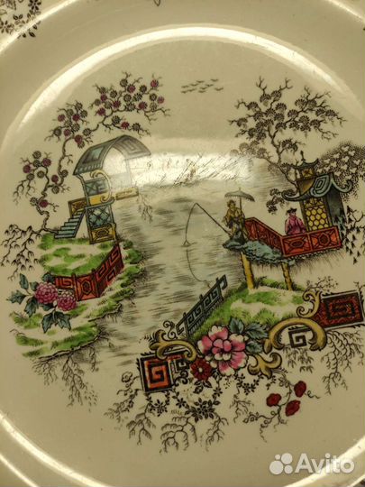 Блюдо фарфорофое