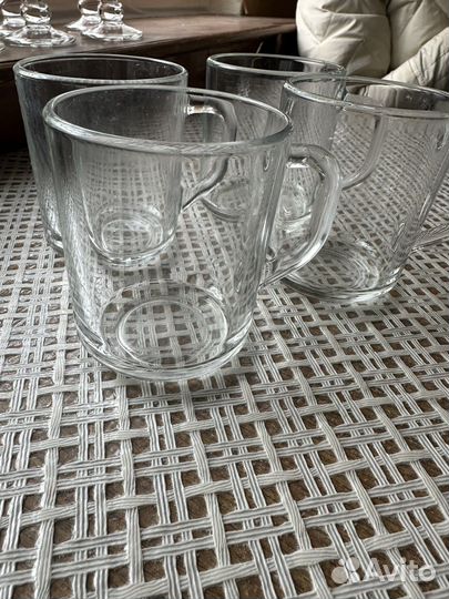 Кружка стеклянная