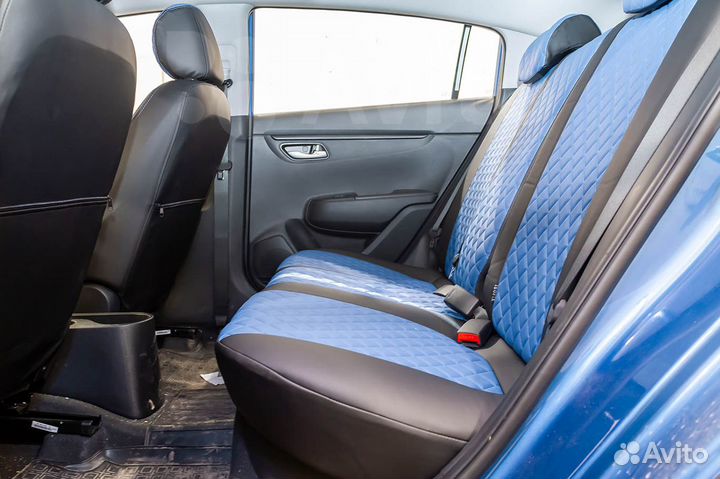 Авточехлы Киа Рио Х-Лайн / Экокожа Ромб