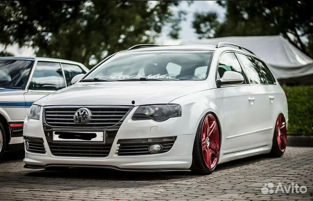 Обвес R-line Costum passat b6 Wagon