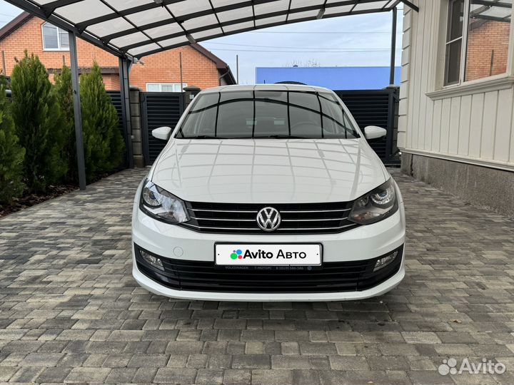 Volkswagen Polo 1.6 AT, 2018, 122 180 км