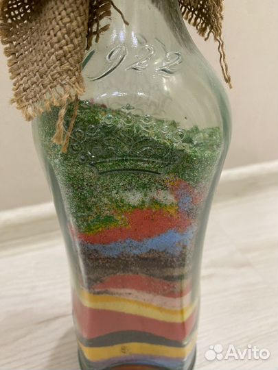 Бутылка с песком