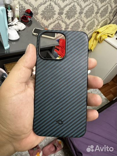 Чехол на iPhone 13 pro pitaka оригинал